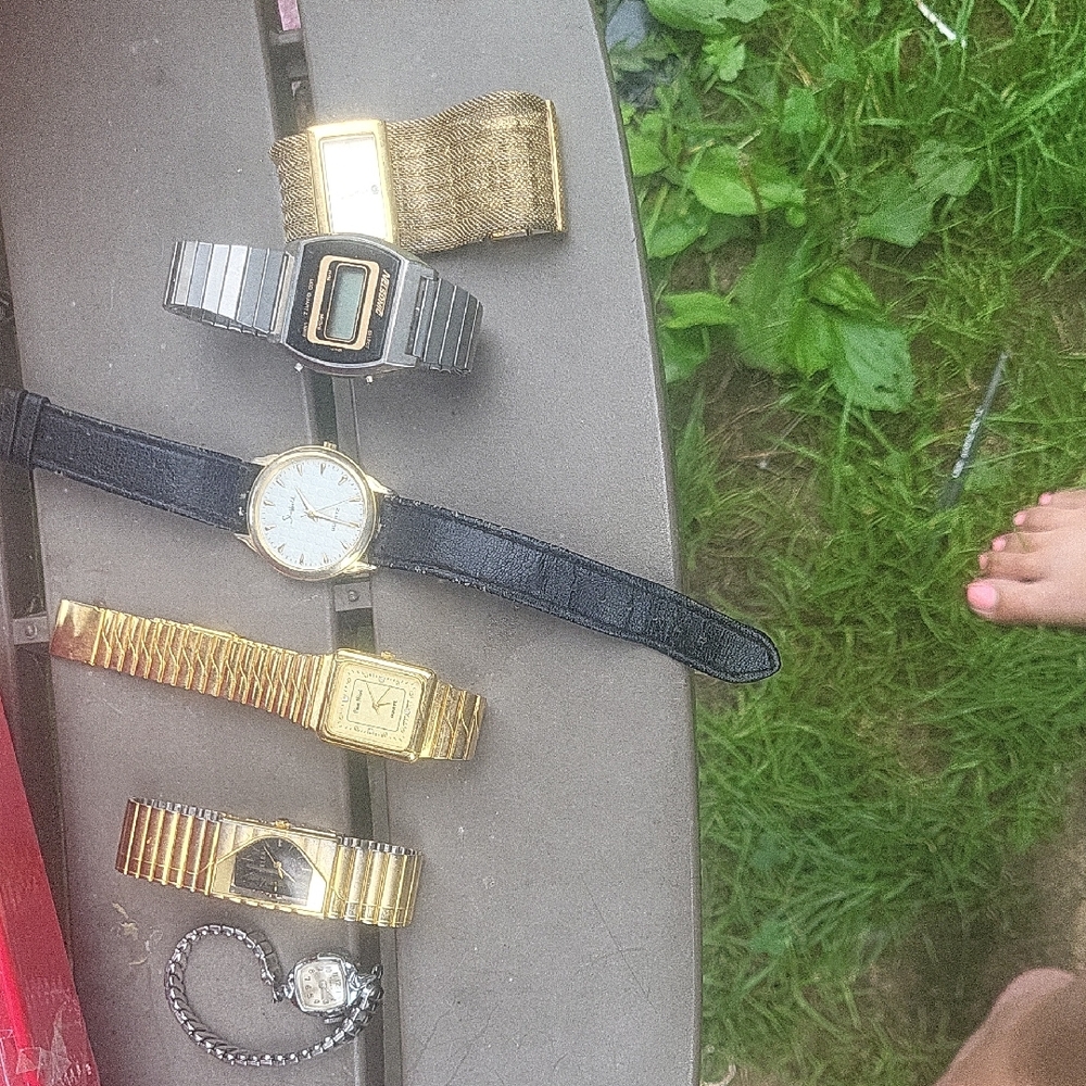 Gold and Black Watch Collection